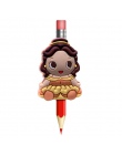 8 sztuk/partia urocza księżniczka Cartoon pcv nakładka na ołówek długopis pokrywa ołówek czapki biurowe zestaw szkolne/materiały