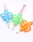 3 sztuk/zestaw nietoksyczny dzieci ołówek i uchwyt na długopis pomóc długopis korekcja postawy narzędzia biuro szkolne bezpośred