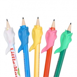10 sztuk delfin długopis trzymać pisanie korekta postawy urządzenia dla dzieci szkolne materiały papiernicze