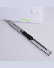 1 sztuk 30 stopni końcówka ostrza przenośny Mini Auto-lock nóż najwyższej jakości stali nierdzewnej szkolne materiały biurowe Di