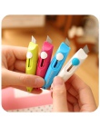 Deli Mini kolorowe narzędzie nóż kieszonkowy chowany PAPIEROWE PUDEŁKO Art Cutter nożyk do listów do domowej roboty dzieci preze