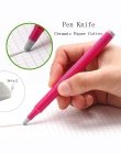 Fromthenon japonia kreatywny papier długopis nóż odporne na zużycie gazety ręcznie książki papierowe taśma ceramiczne ostrze noż