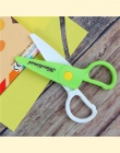 Dziecko bezpieczeństwa nożyczki zapobiec kontuzji ręki DIY photo z tworzywa sztucznego Student nożyczki/do cięcia papieru nożycz