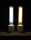 Mini latarka LED na USB 3LED/8LED światło robocze przenośna latarka LED lampa biały/ciepły biały lampka do czytania ładowania US