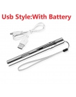 YTE USB akumulator lub bateria LED latarka wysokiej jakości potężny Mini LED latarka XML długopis wiszące z metalowym klipsem