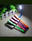 Mini LED latarka USB lampka do czytania, elastyczna, jasna lampka nocna przenośna latarka lanterna oświetlenia Tablet PC Power B