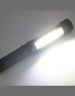 Przenośny minilampka inspekcja pracy światło COB LED wielofunkcyjna konserwacja latarka latarka ręczna lampa z magnesem AAA