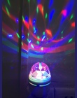 E27 3 W LED etapie u nas państwo lampy automatyczne obracanie projektor RGB kryształ Magic Ball sceniczne laserowe efekt światła