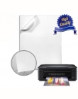 A4 biały błyszczący siebie przylepna etykieta arkusz przyklejony papier fotograficzny do drukarek atramentowych drukarki 2/10/30
