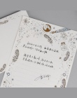 8 sztuk/partia list papieru zestaw w stylu Vintage stacjonarne biurowe pisanie prezent listy ślub mini koperty na zaproszenia eu