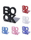Litery alfabetu w kształcie Metal Bookends żelaza uchwyt podporowy biurko stoi na książki