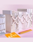 Nowy 1 sztuk wolność, aby dostosować regał duży Metal Bookend uchwyt biurkowy stojak na książki organizator prezent biurowe