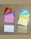 Małe papierowe koperty 10 sztuk 13 cukierkowe kolory pocztówka prezent ślubny koperta zaproszenie na materiały biurowe torba pap
