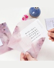 3 sztuk/paczka romantyczny Sakura przezroczyste koperty list wiadomość list stacjonarny papier do pakowania prezent