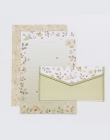 9 sztuk/partia pocztówka list papiernicze koperta papierowa w stylu Vintage koperty na zaproszenia małe prezenty Mini pisanie śl