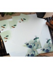 8 sztuk/partia chiński styl papier do pisania kwiat papier do pisania list dla dzieci prezent szkolne studenci artykuły papierni