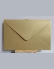 50 sztuk 17x11 cm (6.6 "x 4.3") 120g kolor perłowy koperta papierowa na zaproszenie kartkę z życzeniami pocztówka