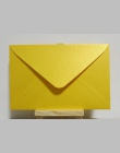 50 sztuk 17x11 cm (6.6 "x 4.3") 120g kolor perłowy koperta papierowa na zaproszenie kartkę z życzeniami pocztówka