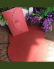 (10 części/partia) Mini klamra miłość perła koperty zaproszenia ślubne nowy rok kartki z życzeniami kartki świąteczne