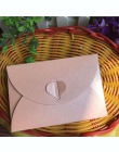 (10 części/partia) Mini klamra miłość perła koperty zaproszenia ślubne nowy rok kartki z życzeniami kartki świąteczne