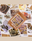 40 sztuk/partia retro lomo europy vista mini kartkę z życzeniami pocztówka urodziny list koperta prezent zestaw kart karty wiado