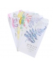 6 sztuk/worek Cute Cartoon chiński koperta naturalny liść koperta dziecko uczeń Craft prezent papiernicze szkolne materiały biur