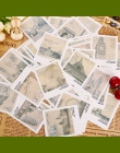 40 sztuk/pudło retro europa krajobraz mini kartkę z życzeniami pocztówka urodziny list koperta prezent zestaw kart karty wiadomo