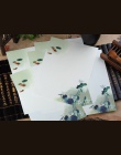 8 sztuk/partia rocznika chiński styl list Pad śliczne Kawaii kwiat papier do pisania list zestaw dla dzieci prezent szkolne Stud