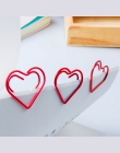 FangNymph Kawaii miłość serce 10 sztuk/paczka Metal materiał spinacz do książki papiernicze artykuły szkolne materiały biurowe p