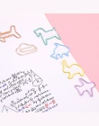 Deli spinacz do papieru kreatywny małe świeże cute cartoon piśmienne student w kształcie kolorowe metalowy kształt zakładek „ ho