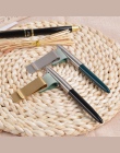 Handnote metalowy skórzany klips do długopisów przeciwmgielne wosku ze skóry mosiądzu i stali stalowy klips dla Notebook Planner
