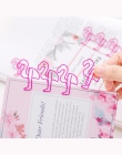 10 sztuk Lytwtw's kreatywne biuro szkolne Cute Cartoon różowy Flamingo zwierzęta spinacze do papieru