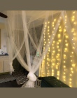 3x1/3x2/4x2 m sopel LED ciąg światła boże narodzenie Fairy Lights garland na zewnątrz domu na ślub/Party/kurtyny/dekoracje ogrod