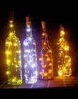 6.5ft 20 na wino LED lampki do butelek Cork zasilany z baterii Garland DIY boże narodzenie ciąg światła na imprezę Halloween wes