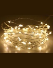 Feimefeiyou 50 100 LED Starry String String światła bajki mikro LED przezroczysty drut miedziany do Party boże narodzenie ślub 5