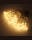 New 1.5 M 3 M 6 M wróżka wianek lampa LED Ball String światła wodoodporna na boże narodzenie drzewo ślub dekoracja wnętrza domu 