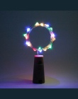 ANBLUB 1 M 2 M LED Garland drut miedziany z String Lights 10 20 diod LED korek do butelek Fairy Lights na wakacje Wedding Party 