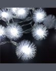 YIYANG 1.5 M 10 Leds boże narodzenie drzewo płatki śniegu śnieżkami LED String Fairy światła Xmas Party domu ogród girlanda deko