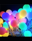 YIYANG 10 M 100 piłka Multicolor boże narodzenie LED String światła 110 V 220 V IP44 na zewnątrz ślub Party wakacje światła deko
