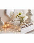 Bateria/USB obsługiwane perła lampki led na drucie miedzianym Pearlized Fairy Lights na ślub strona główna dekoracje na boże nar