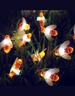 DCOO pszczoły miodnej Fairy String światła 10/20 LED pszczoły miodnej zasilany z baterii dla Party boże narodzenie dekoracji Mar