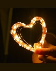 LED Starry String światła z 20 bajki mikro diod LED na 6.5FT 2 m drut miedziany Garland zasilany z baterii Party boże narodzenie
