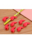 2018 nowy 10 sztuk kreatywnych dzieci pojemnik na ołówki korekta trzymać długopis pisanie Grip postawy narzędzie ryby