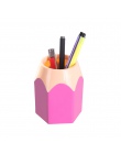 2018 nowy kreatywny Pen wazon ołówek Pot uchwyt do pędzla do makijażu biurko biurko schludny pojemnik materiały biurowe BTZ1