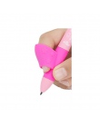 3 sztuk/zestaw dzieci pojemnik na ołówki korekta pisanie trzymać uchwyt na pióro postawy narzędzie silikonowe pisanie posturecor