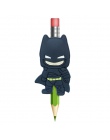 1 sztuk kawaii Avengers Batman Super człowiek Groot długopisy Topper stacjonarne materiały biurowe uchwyt do trzymania ołówka dł