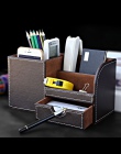 Wielofunkcyjny pojemnik z przegródkami na biurko długopis długopisy stojak ołówek organizator na biurko akcesoria biurowe materi