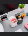 Kreatywny Pasteable uchwyt na długopis pudełka do przechowywania na biurko biurko długopis ołówek organizator Office rozmaitości