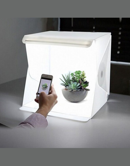 24 cm/9 "mini składany ulubionych fotografia Studio Softbox LED światło miękkie pudełko aparatu fotograficznego tle pudełko oświ