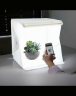 Przenośny składany 23 cm/9 "ulubionych fotografia LED światła pokoju zdjęcie lampa studyjna namiot miękkie pudełko tła dla cyfro